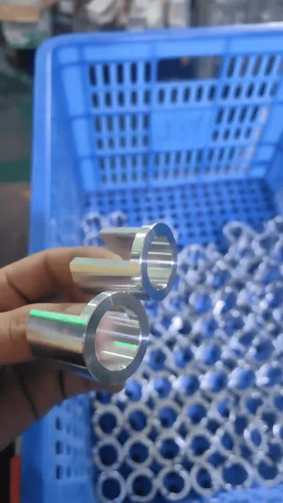 Aluminum CNC Turn-Mill Bushing